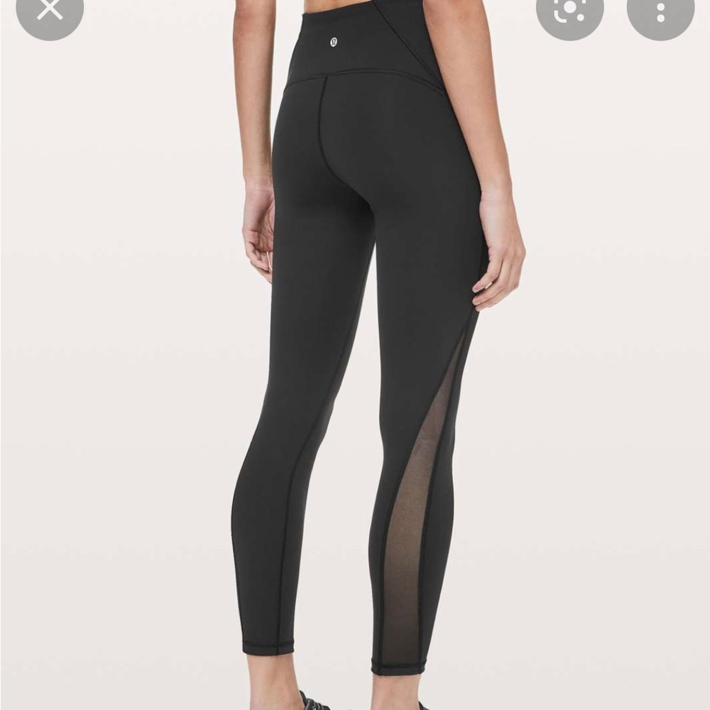 NWOT lululemon Train Times 25” Black Leggings